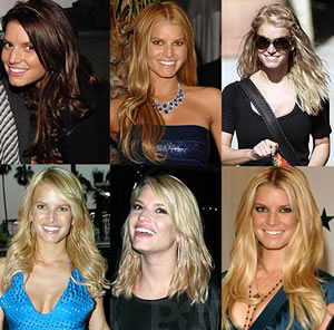 Jessica Simpson Hairstyles